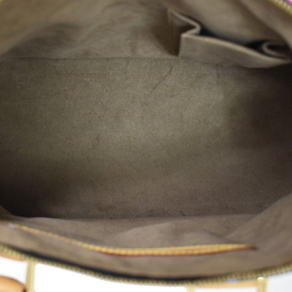 LOUIS VUITTON Logo Alma Hand Bag Monogram Multi Leather Black - Picture 14 of 16
